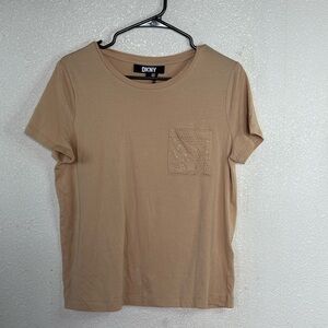 DKNY woman Tan T-Shirt